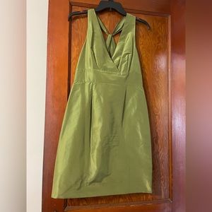 J Crew Silk bridesmaid dress. Color - Jalapeño